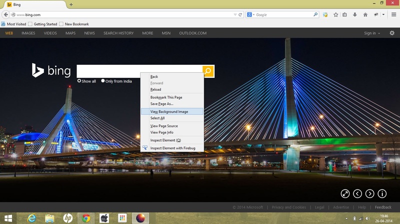 Make Your Photo the Bing Background for 24 Hours