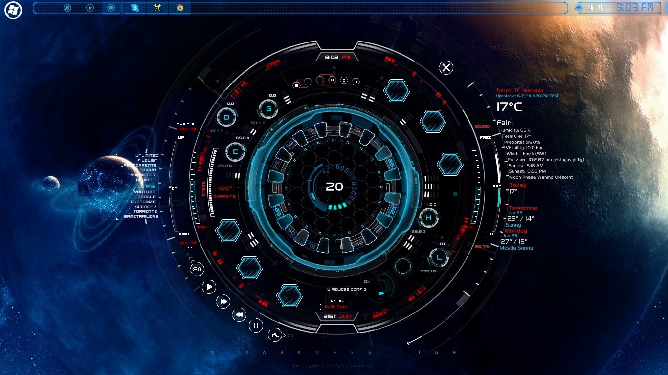 tutorial on how to install rainmeter skins windows 10