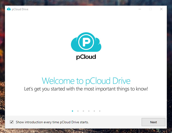 pcloud drive for windows