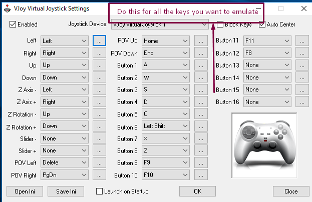 let at håndtere Skinne Plateau How to Play Gamepad Joystick games with Keyboard on Windows 10 / 7 [PC &  laptop] | vJoy for PC / Windows 10 Configuration Tutorial – TechApple