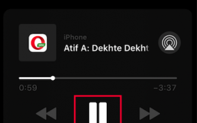 Music Playback still continues on Lockscreen or other apps on iPhone