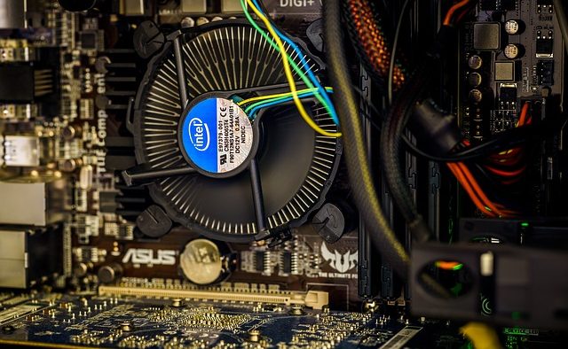 CPU Temperature Cooling Fan