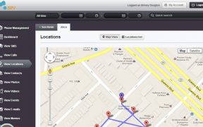 location sharing application - mSpy